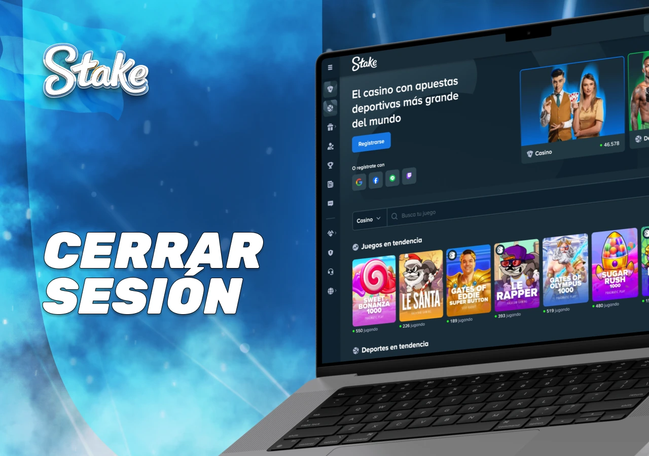 Cierre seguro de sesión desde perfil activo en dispositivo personal