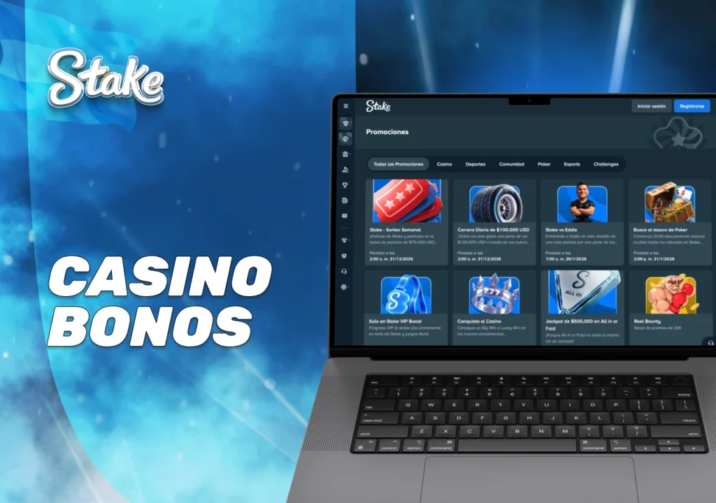 Bonos disponibles en Stake Casino para jugadores de Argentina con condiciones específicas
